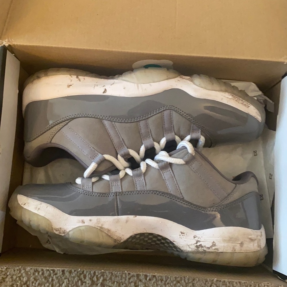 Retro 11 low white/gray